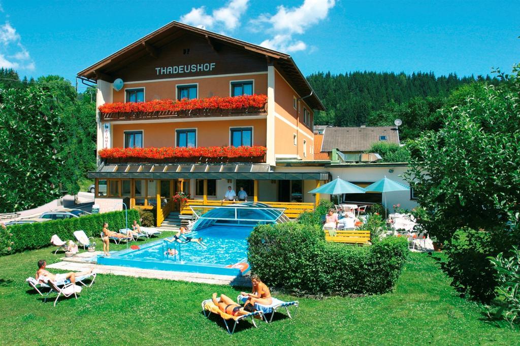 Hotel Restaurant Thadeushof Techelsberg المظهر الخارجي الصورة